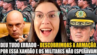 BÁRBARA ‘TE ATUALIZEI’ MOSTRA VÍDEO QUE DESTR0I ARM4ÇÃO DE MORAES E MILITARES CONTRA BOLSONARO [upl. by Chaudoin]