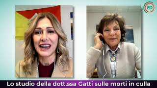 Francesca Donato incontra la professoressa Antonietta Gatti sul grave problema morti in culla [upl. by Eekram]