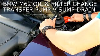 BMW E31 E32 E38 and E39 Oil and Filter Change M62 V8 [upl. by Belford56]