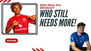 Who Won EPL Transfer Window Who Still Needs More [upl. by Llenel]