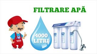 FILTRU DE APA AQUAPHOR TRIO CU BATERIE [upl. by Nomaid]