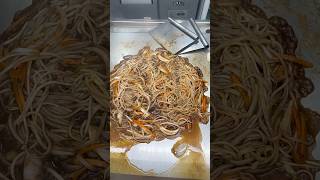 볶음 면 bokkeum myeonSatisfying Dish korean Street Food shorts [upl. by Onairelav]