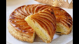 Recette galette des rois à la frangipane King cake recipe [upl. by Samantha857]