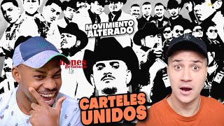 🇨🇺 CUBANOS REACCIONAN a Carteles Unidos Video Oficial 2017  Movimiento Alterado 🇲🇽 [upl. by Burtie89]