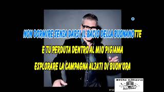 KARAOKE COME HO FATTO A PERDERTI  MICHELE ZARILLO Demo [upl. by Packston]