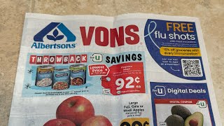 AlbertsonsVonsSafeway Coupon Ad Scan  1011  1017  Oct 11 2023 [upl. by Royo52]