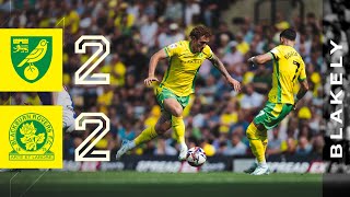 HIGHLIGHTS  Norwich City 22 Blackburn Rovers [upl. by Relyt]