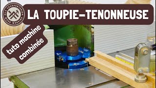 La toupietenonneuse comment faire un tenon avec votre toupie à bois TENON MORTAISE [upl. by Aelak223]