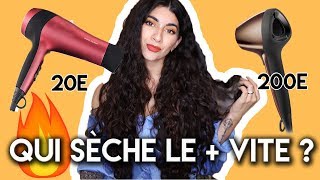 LE SÈCHE CHEVEUX ABÎME TIL 🔥 BATTLE 🥊 QUI VA GAGNER  Sèche cheveux sur air chaud 🔥 [upl. by Osmen]