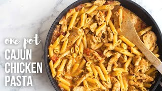 Easy Cajun Chicken Pasta  The Recipe Rebel [upl. by Celie722]