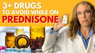 3 Drugs to Avoid While on Prednisone [upl. by Lanita]