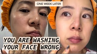 HOW TO USE CLEANSER PROPERLY ON YOUR FACE  Cleansing oil guide for beginner [upl. by Eriuqs881]