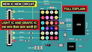 vsn vsp led a led k cheking no voltage light and graphics ic working solution [upl. by Akinal]