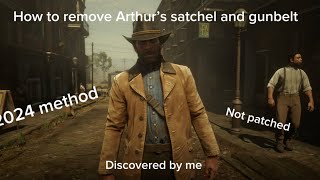 HOW TO REMOVE ARTHURS SATCHEL AND GUNBELT‼️ [upl. by Ignaz]