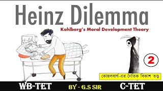 Heinz Dilemma kohlbergs Moral Development Theory  Ctet And Wbtet2024 [upl. by Keefer]