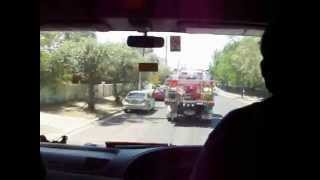 NSW RFS VIC CFA responding to putty road fire [upl. by Dev]