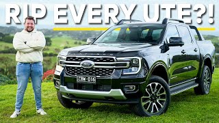 2023 Ford Ranger Platinum Review LUXURY RANGER RIP ALL Other Utes [upl. by Ggerk]