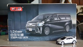 UNBOXING ALPHARD Dalam Bentuk Miniatur [upl. by Tirb]