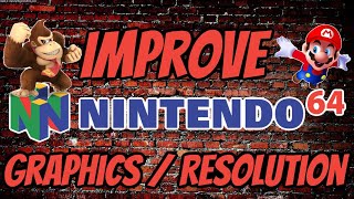 Improve N64 Graphics  Resolution On Batocera  RetroPie Guy Nintendo 64 Emulator Setup Tutorial [upl. by Rihat]