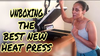 Unboxing My New Signature Series Auto Open 16x20 Heat Press [upl. by Lillie]