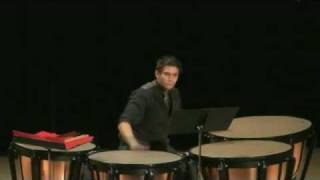 Sonata for Timpani Mvt II by John Beck [upl. by Andros466]