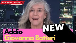 Addio Giovanna Botteri [upl. by Kovacev348]