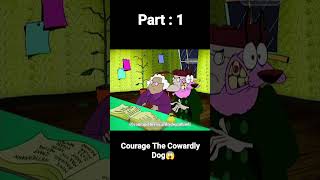 Part 1 Courage the Cowardly Dog in Hindi  Courage The Cowardly Dog shorts cartoon cartoonbuddy [upl. by Molahs]