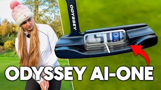 We test Odysseys BIG CLAIMS  Odyssey AiOne Putters Review [upl. by Eirrab]