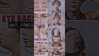 How to get perfect face shape 🧐‼️🔥fitness motivationgymhomeworkout bodybuildingjawlinegoalsyt [upl. by Nawuq]