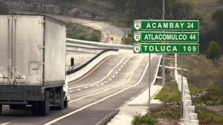 Ampliación a 4 carriles de la Carretera AtlacomulcoPalmillas [upl. by Nylarak]