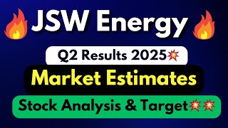 JSW Energy share q2 results 2025 share analysisJSW Energy share latest news  Result today [upl. by Casper]