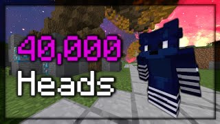 Hitting 40 THOUSAND Heads in Hypixel Skywars [upl. by Ahsauqram]