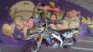 VALENTI SM 50  BIKEPORN SUPERMOTO 2016 [upl. by Ihn]