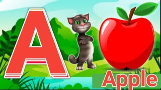 A for apple  अ से अनार  abcd  phonics song  a for apple b for ball c for cat  abcd song  abcde [upl. by Revned]