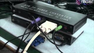 KVM over Fiber Installation Video [upl. by Sternlight]