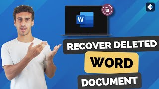 7 Methods to Recover Deleted Word Document Files 2024 new [upl. by Nrubliw94]