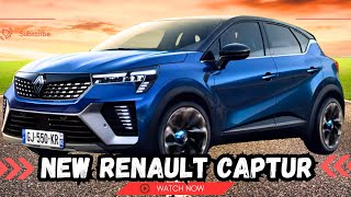 Unveiled Renault Captur 2024 Facelift  New Details Interior amp Exterior [upl. by Znerol]