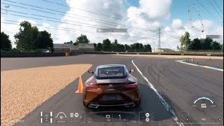 GT Sport Stock 17 Lexus LC500 Top Speed Run [upl. by Newg]