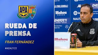 Rueda de prensa previa CD Teruel  AD Alcorcón Copa del Rey [upl. by Firahs]