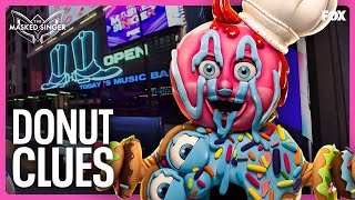 The Clues Donut  Season 10  The Masked Singer [upl. by Dnomde]