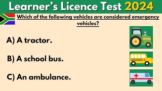 Learners Licence Test Questions Rules of the Road  ALL CODES 2024  Real Test [upl. by Morvin705]