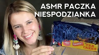 ASMR Paczka Niespodzianka od ASMR Aga Vibes ✦ Jedzenie ✦ Szept [upl. by Ylak]