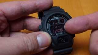 Casio GShock DW6900MS Military Style watch flip review [upl. by Switzer]