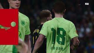 Wolfsburg vs Dortmund  Highlights  DFB Pokal 202425 [upl. by Yleik]