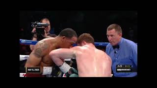 Saul Canelo Alvarez Vs James Kirkland Highlights A Brutal Knockout [upl. by Angelo]