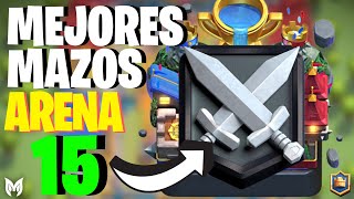 🏆MEJORES MAZOS para subir COMBATIENTES 2 en Clash Royale [upl. by Aleyak]