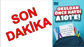 sondakika A101den AÇIKLAMA VAR 2024 KIRTASİYE ÜRÜNLERİ 16 AĞUSTOS 2024 [upl. by Orpah247]