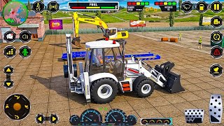 ✅JCB 3DX Backhoe Loader With Passenger New Mod Bus Simulator Indonesia Android Gameplay [upl. by Chara184]