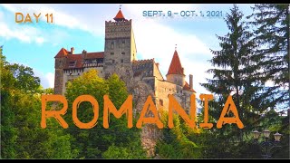 Day 11  Bran  Solo Female Motorcycle trip to Romania from Sept 9th to Oct 1st 2021 [upl. by Halla]