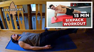 I Follow Along Fraser Wilsons 15 Minute 6 Pack Abs  Workout Wednesday 04 [upl. by Grof]